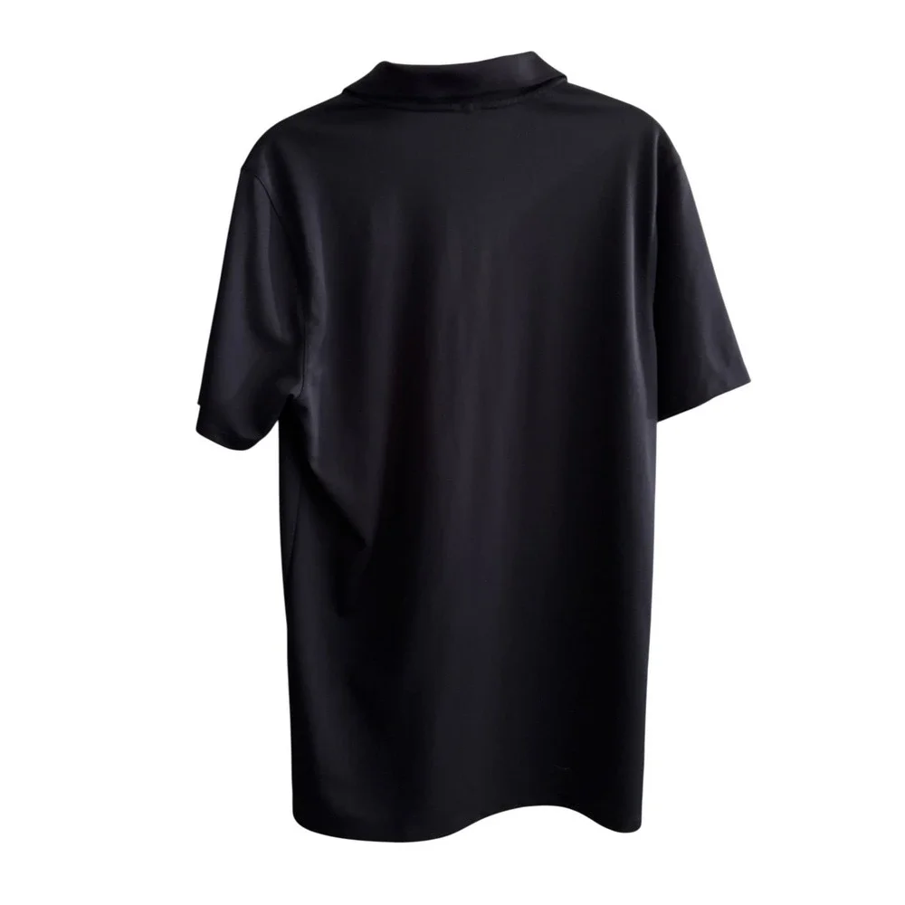 Nike Golf Mens Presidents Cup Dri-FIT Polo Shirt Black Small Standard Fit